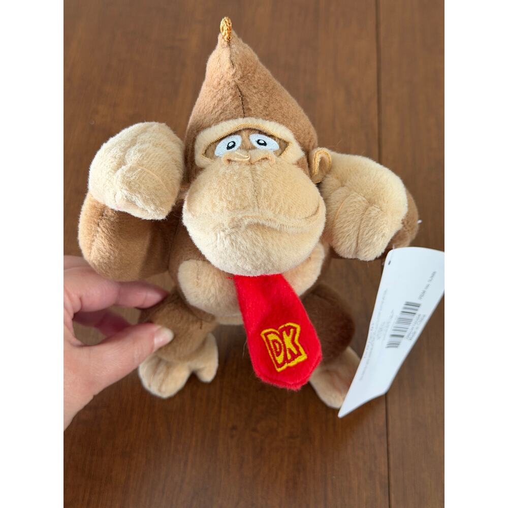 NWT Super Mario Brothers Official Nintendo Plush 9-inch Donkey Kong
